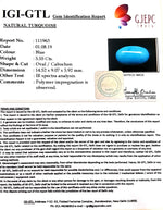 Load image into Gallery viewer, 5.55/CT Natural Certified Turquoise Gemstone -111963