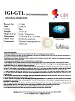 Load image into Gallery viewer, 27.94 Ratti Irani Turquoise With Govt. Lab Certificate-(1221)
