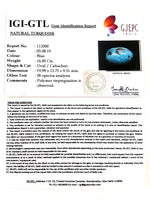 Load image into Gallery viewer, 18.72 Ratti Irani Turquoise With Govt. Lab Certificate-(1221)

