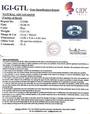 5.15/CT Natural Aquamarine With Govt. Lab Certificate-5661