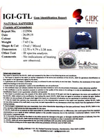 Load image into Gallery viewer, 8.48 Ratti Natural Blue Sapphire With Govt Lab Certified-(2331)
