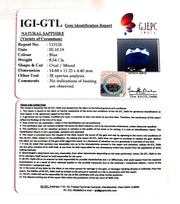 9.48 Ratti Natural Blue Sapphire With Govt Lab Certified-(2331)