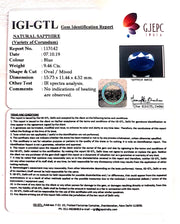 10.50 Ratti Natural Blue Sapphire With Govt Lab Certified-(2331)