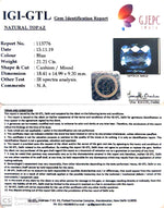 Load image into Gallery viewer, 23.57 Ratti Blue Topaz with Govt Lab Certificate-(1665)
