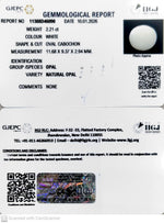 Load image into Gallery viewer, 2.21/CT Natural Opal with Govt. Lab Certificate-11388D46090