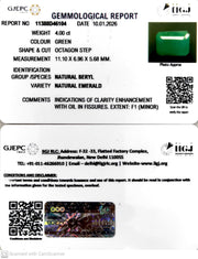 4.00/CT Natural Panna Stone with Govt. Lab Certificate-11388D46104