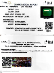 2.19/CT Natural Panna Stone with Govt. Lab Certificate-11388D46117