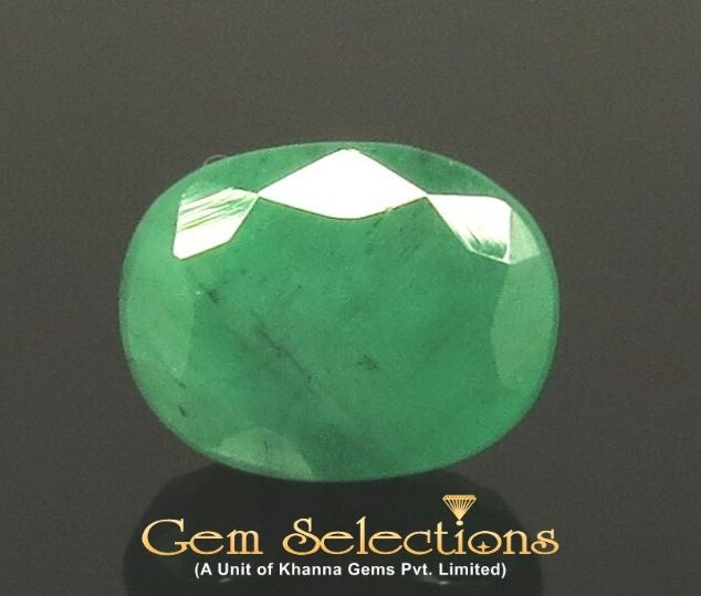 4.49 Ratti Natural Emerald Stone With Govt. Lab Certificate (2331)