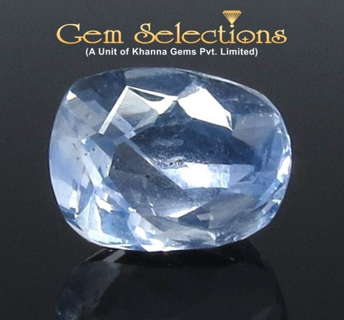 3.68/CT Natural Blue Sapphire With Govt Lab Certified-BLUSA9W
