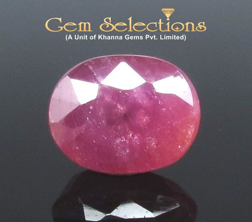 6.16 Ratti Natural Neo Burma Ruby with Govt. Lab Certificate-(2331)