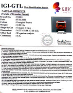 Load image into Gallery viewer, 12.02 Ratti Natural Hessonite with Govt. Lab Certificate-(1221)
