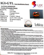 Load image into Gallery viewer, 7.26 Ratti Natural Hessonite with Govt. Lab Certificate-(1221)

