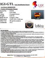 Load image into Gallery viewer, 6.27 Ratti Natural Hessonite with Govt. Lab Certificate-(1221)
