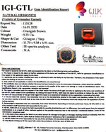 Load image into Gallery viewer, 10.26 Ratti Natural Hessonite with Govt. Lab Certificate-(1221)

