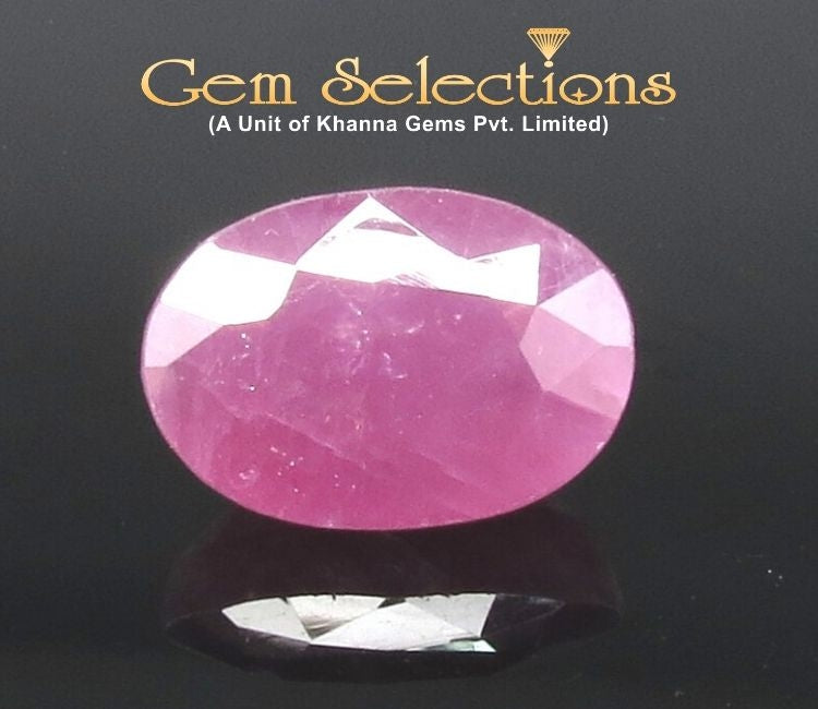 7.64 Ratti Natural Neo Burma Ruby with Govt. Lab Certificate-(3441)