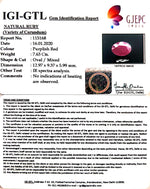 Load image into Gallery viewer, 8.48 Ratti Natural Neo Burma Ruby with Govt. Lab Certificate-(2331)
