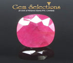 Load image into Gallery viewer, 4.04/CT Natural Mozambique Ruby with Govt. Lab Certificate-(RUBY9U)
