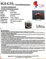 Load image into Gallery viewer, 9.27 Ratti Natural Hessonite with Govt. Lab Certificate-(1221)
