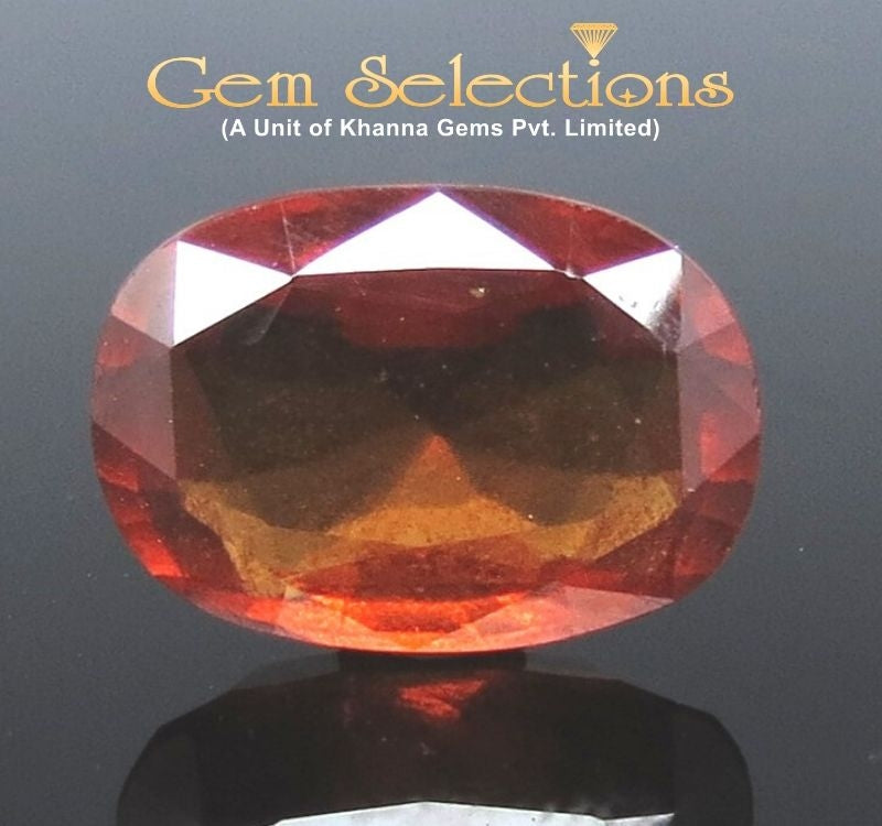 8.29 Ratti Natural Hessonite with Govt. Lab Certificate-(1221)