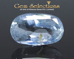 Load image into Gallery viewer, 3.92/CT Natural Blue Sapphire With Govt Lab Certificate-BLUSA9U
