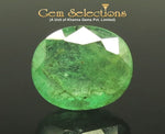 Load image into Gallery viewer, 6.40 Ratti Natural Panna Stone with Govt. Lab Certificate (4551)
