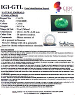 Load image into Gallery viewer, 10.48 Ratti Natural Panna Stone with Govt. Lab Certificate (1221)

