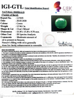 Load image into Gallery viewer, 12.94/CT Natural Certified Emerald Gemstone -117029