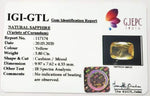 Load image into Gallery viewer, 3.80/CT Natural Ceylonese Pukhraj Stone with Govt Lab Certificate-YELSA9A
