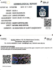 Spathik Shree Ganesh with Govt. Lab Certificate-(60)