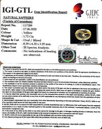 Load image into Gallery viewer, 1.91 Ratti Natural Ceylonese Pukhraj Stone with Govt Lab Certificate-(16650)
