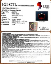 8.38 Ratti Natural Govt. Lab Certified Ceylonese Gomed-(1221)