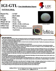 14.43/CT Natural Fire Opal with Govt. Lab Certificate-4551