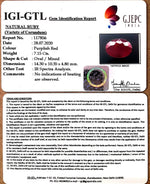 Load image into Gallery viewer, 7.93 Ratti Natural Ruby with Govt Lab Certificate-(5661)
