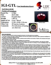 7.85 Ratti Natural Ruby with Govt Lab Certificate-(5661)