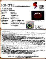 Load image into Gallery viewer, 7.41 Ratti Natural Ruby with Govt Lab Certificate-(12210)
