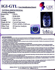 Sphatik Shree Ganesh with Govt. Lab Certificate-60