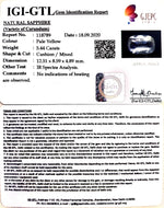 Load image into Gallery viewer, 6.03 Ratti Natural yellow sapphire with Govt Lab Certificate-(16650)
