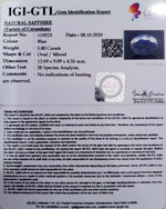 Load image into Gallery viewer, 6.43 Ratti Natural Blue Sapphire with Govt Lab Certificate-(2331)
