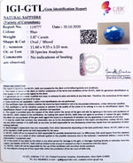 Load image into Gallery viewer, 6.51 Ratti Natural Blue Sapphire with Govt Lab Certificate-(1221)
