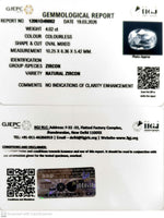 Load image into Gallery viewer, 4.02/CT Natural Zircon with Govt. Lab certificate-12061D49002