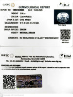 Load image into Gallery viewer, 3.99/CT Natural Zircon with Govt. Lab certificate-12061D49003