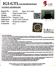 9.53 Ratti Natural Tourmaline With Govt. Lab Certificate-(1221)