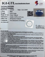 Load image into Gallery viewer, 9.14 Ratti Natural Blue Sapphire with Govt Lab Certificate-(2331)
