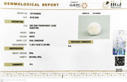 2.02/CT Natural Opal with Govt. Lab Certificate-12214D49555