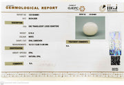 8.16/CT Natural FIRE OPAL with Govt. Lab Certificate-12313D49881