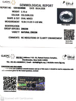 Load image into Gallery viewer, 5.18/CT Natural Zircon with Govt. Lab certificate-12313D49900