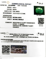 Load image into Gallery viewer, 4.8/CT Natural Panna Stone with Govt. Lab Certificate-12313D49946