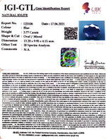 Load image into Gallery viewer, 4.18 Ratti Natural Iolite With Govt. Lab Certificate-(1221)
