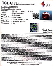 9.51 Ratti Natural Govt. Lab Certified Ceylonese Gomed-(1221)