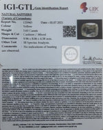 Load image into Gallery viewer, 3.65/CT Natural Ceylonese Pukhraj with Govt Lab Certificate-6771
